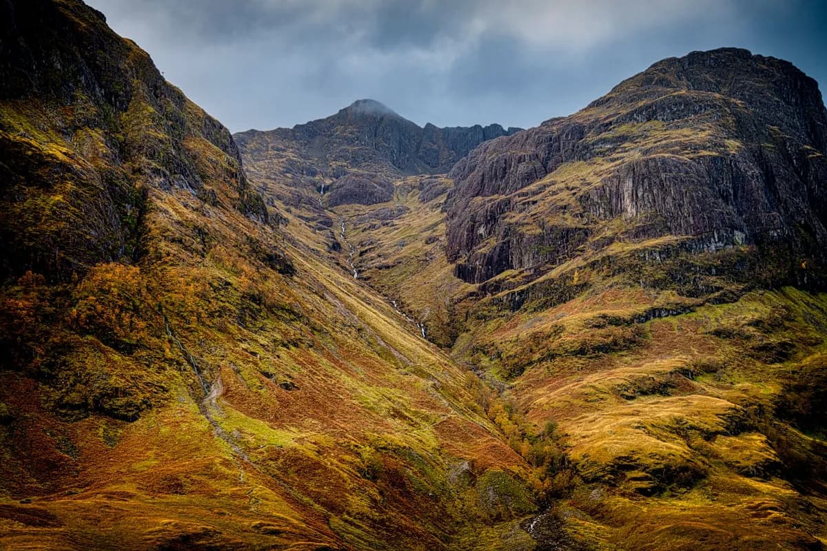 A glen in the Scottish Highlands