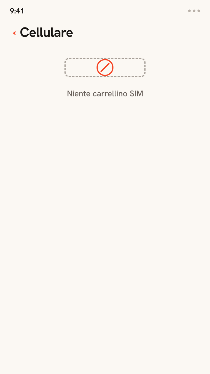 Animazione che mostra un iPhone solo eSIM, senza vassoio per la SIM fisica, e poi l'elenco dei piani cellulare con due profili eSIM attivi insieme: la tua linea di sempre e Zwitchy Travel.